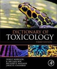 Cover image for Dictionary of Toxicology