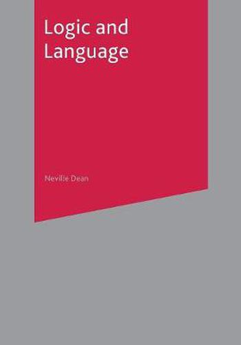 Cover image for Logic and Language