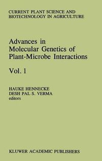 Cover image for Advances in Molecular Genetics of Plant-Microbe Interactions, Vol.1