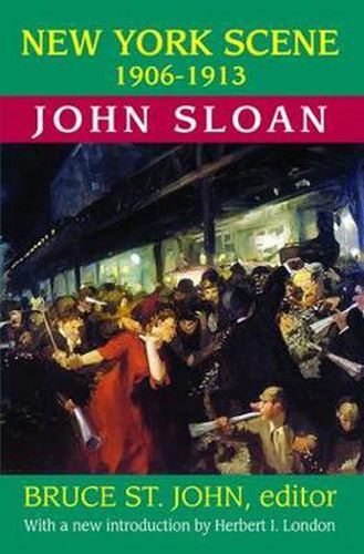 Cover image for New York Scene: 1906-1913: John Sloan