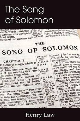 Cover image for The Song of Solomon