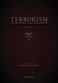 Cover image for Terrorism: International Case Law Reporter Volume 2: Volume 2