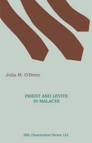 Cover image for Priest and Levite in Malachi