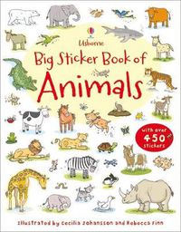 Cover image for Big Sticker Book of Animals