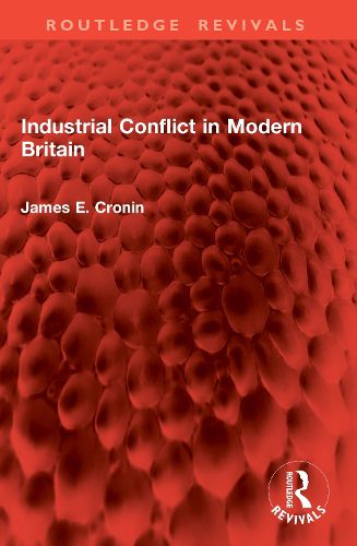 Cover image for Industrial Conflict in Modern Britain