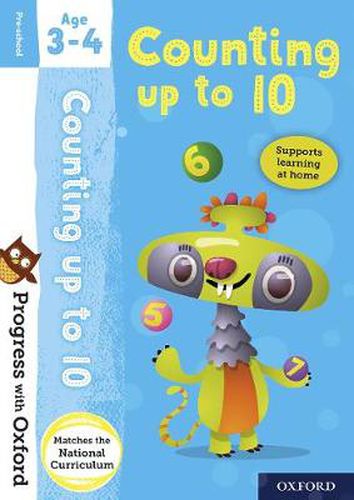 Cover image for Progress with Oxford: Counting up to 10 Age 3-4