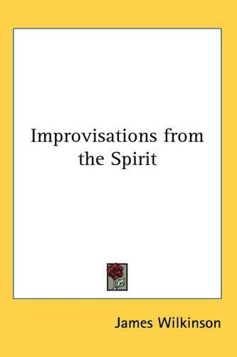 Cover image for Improvisations from the Spirit