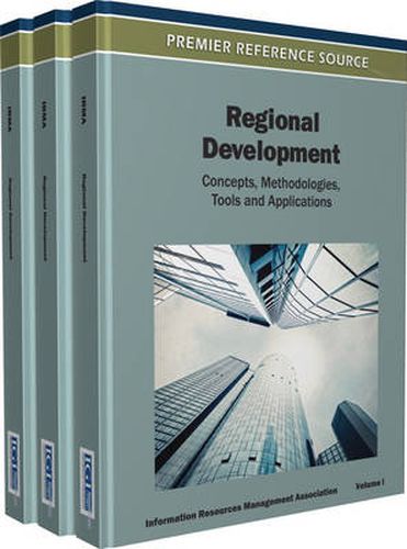 Cover image for Regional Development: Concepts, Methodologies, Tools, and Applications