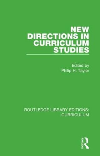 Cover image for New Directions in Curriculum Studies