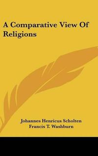 Cover image for A Comparative View of Religions