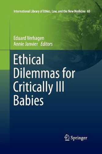 Cover image for Ethical Dilemmas for Critically Ill Babies