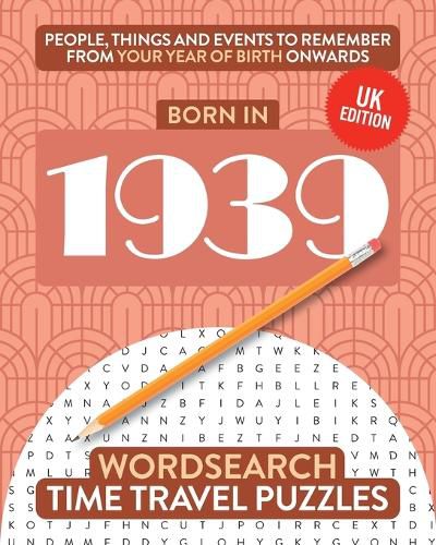 Cover image for Born in 1939: Your Life in Wordsearch Puzzles