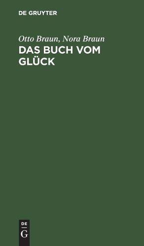 Cover image for Das Buch Vom Gluck