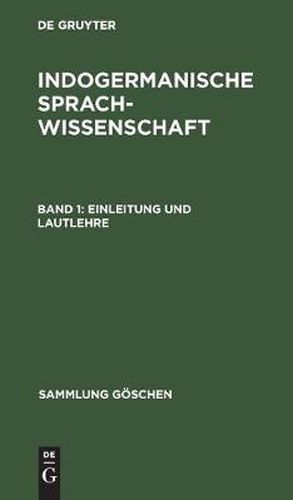 Cover image for Einleitung und Lautlehre