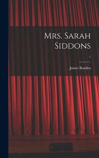 Cover image for Mrs. Sarah Siddons; 1