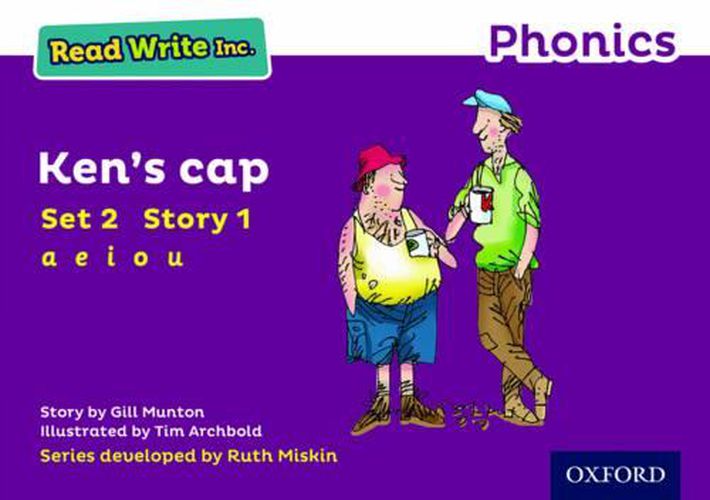 Cover image for Read Write Inc. Phonics: Purple Set 2 Storybook 1 Ken's Cap