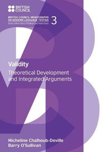 Cover image for Validity: Theoretical Development and Integrated Arguments