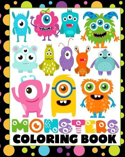 Cover image for Monsters Coloring Book