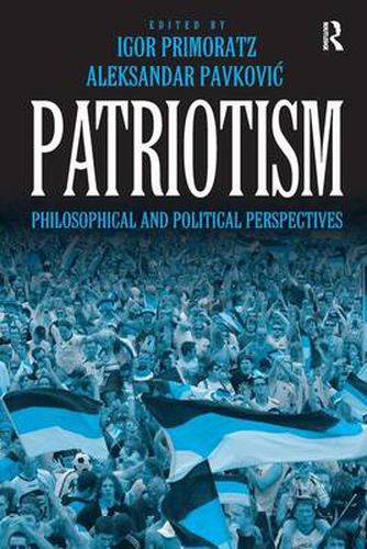 Cover image for Patriotism: Philosophical and Political Perspectives