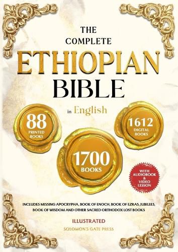 Cover image for THE COMPLETE ETHIOPIAN BIBLE IN ENGLISH Illustrated