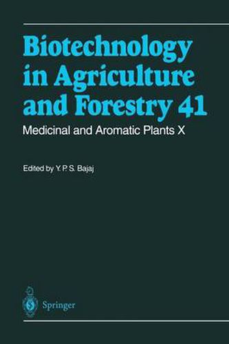 Cover image for Medicinal and Aromatic Plants X