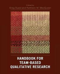 Cover image for Handbook for Team-Based Qualitative Research