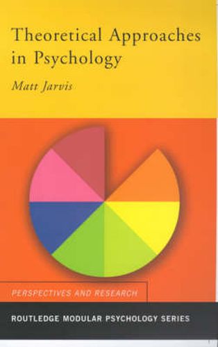 Cover image for Theoretical Approaches in Psychology