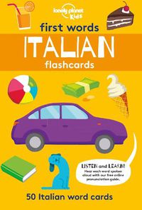 Cover image for First Words Italian Flash Cards