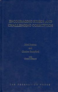 Cover image for Encouraging Ethics and Challenging Corruption