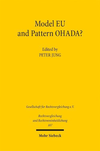 Cover image for Model EU and Pattern OHADA?