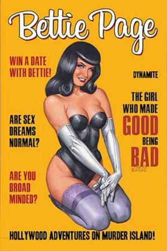 Cover image for Bettie Page: Hollywood Adventures on Murder Island!