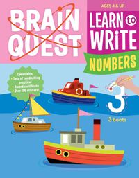 Cover image for Brain Quest Learn to Write: Numbers