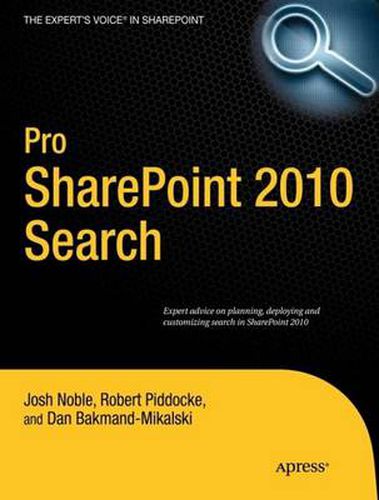 Cover image for Pro SharePoint 2010 Search