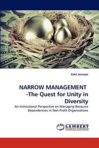 Cover image for Narrow Management -The Quest for Unity in Diversity