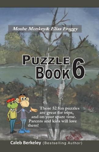 Cover image for Moshe Monkey and Elias Froggy Puzzle Book 6