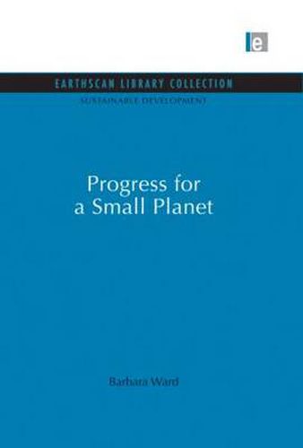 Cover image for Progress for a Small Planet