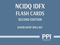 Cover image for Ppi Ncidq Idfx Flash Cards (Cards), 2nd Edition - More Than 200 Flashcards for the Ncidq Interior Design Fundamentals Exam