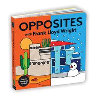 Cover image for Opposites with Frank Lloyd Wright