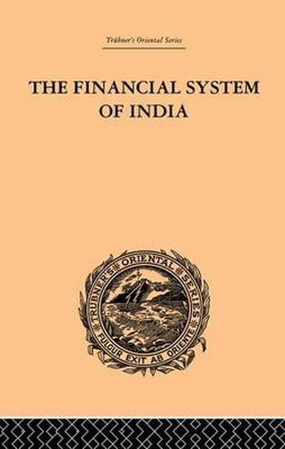 Cover image for The Financial Systems of India