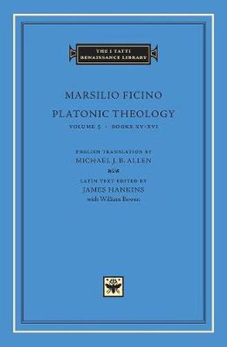 Cover image for Platonic Theology