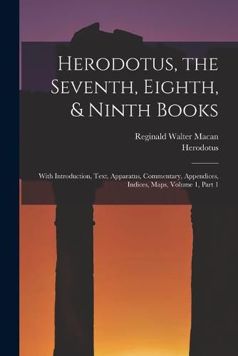 Cover image for Herodotus, the Seventh, Eighth, & Ninth Books