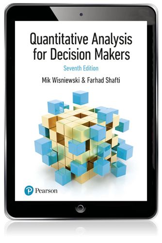 Cover image for Quantitative Analysis for Decision Makers