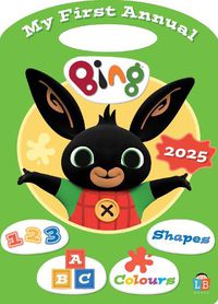 Cover image for Bing Official My 1st Board Book Annual 2025