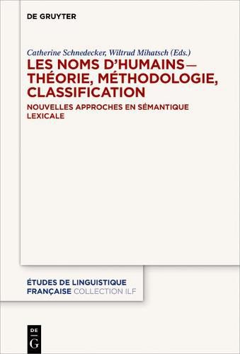 Cover image for Les noms d'humains &#822; theorie, methodologie, classification
