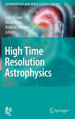 Cover image for High Time Resolution Astrophysics