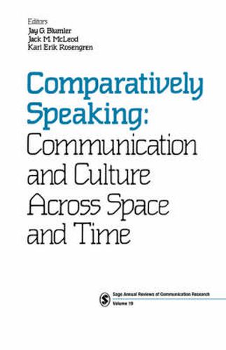 Cover image for Comparatively Speaking: Communication and Culture Across Space and Time