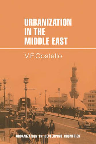 Cover image for Urbanization in the Middle East