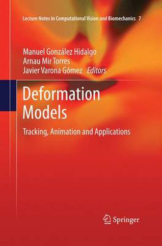 Cover image for Deformation Models: Tracking, Animation and Applications