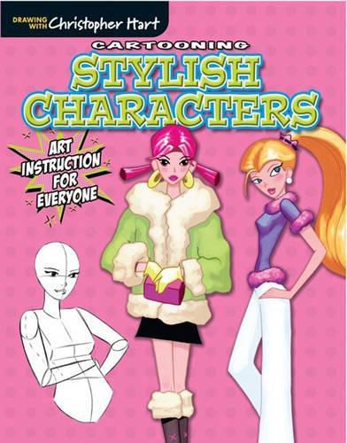 Cover image for Cartooning Stylish Characters - Art Instruction fo r Everyone