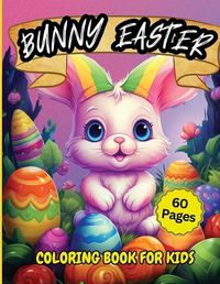 Cover image for Easter Bunny Coloring Book for Kids